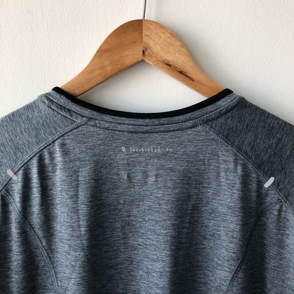 Champion Heather Grey Short Sleeve DriFt Shirt - Picture 5 of 5